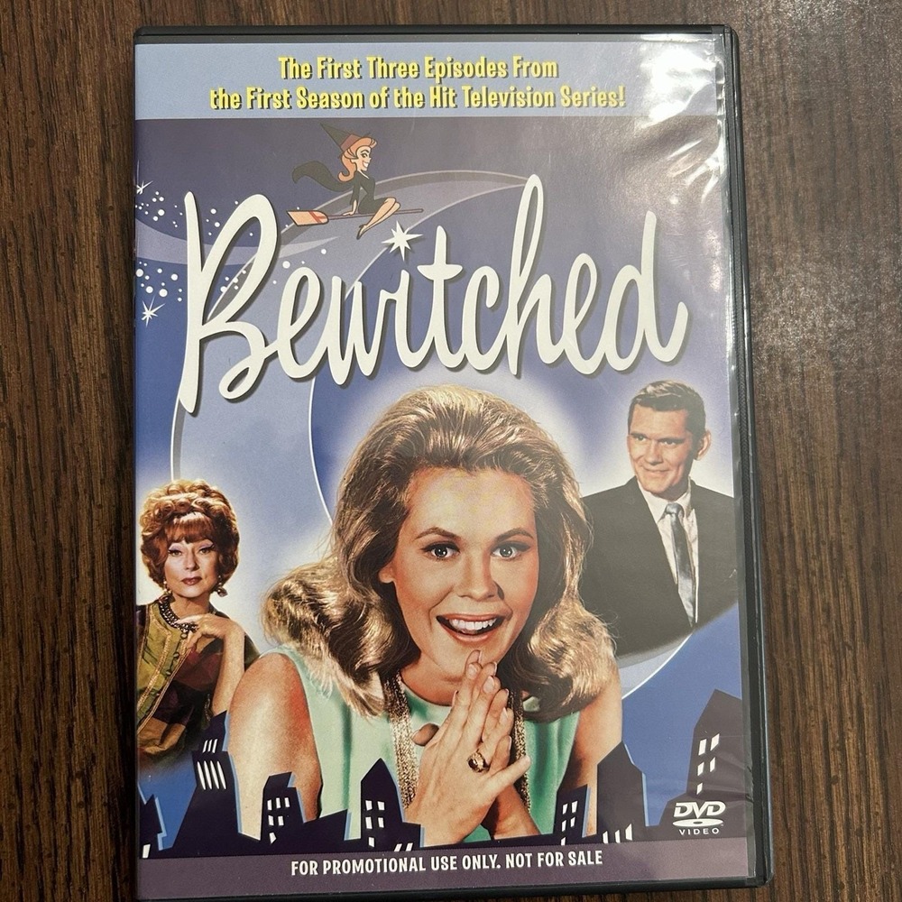 Bewitched Promo Edition DVD Season 1 First 3 Episodes Elizabeth Montgomery Cast